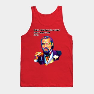 Dicaprio Meme Jesus Drink Tank Top